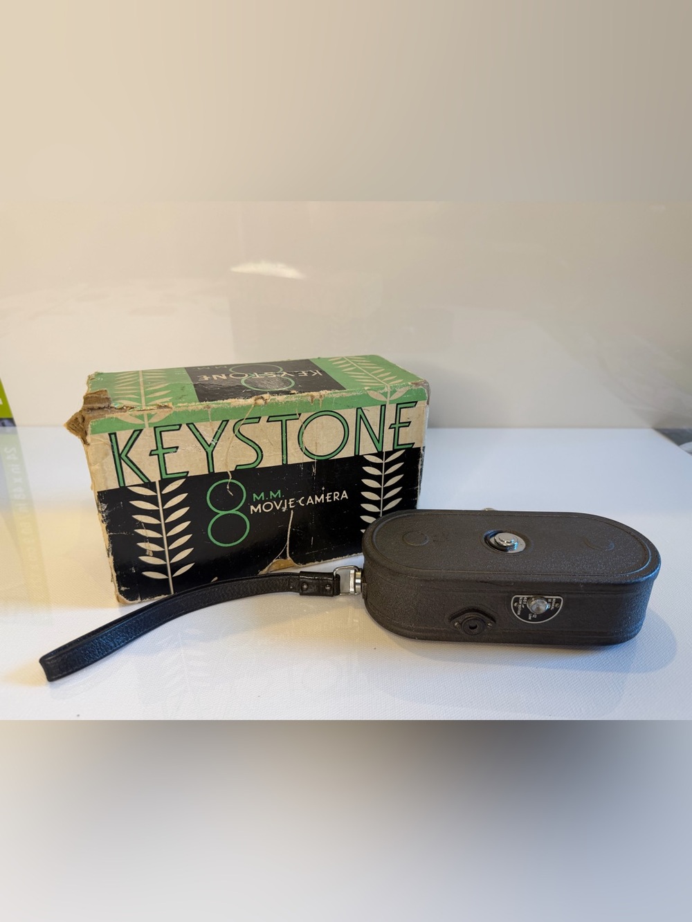 Keystone 8mm Movie Camera - Black